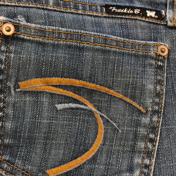 Flare leg, low rise jeans - Picture 4 of 5